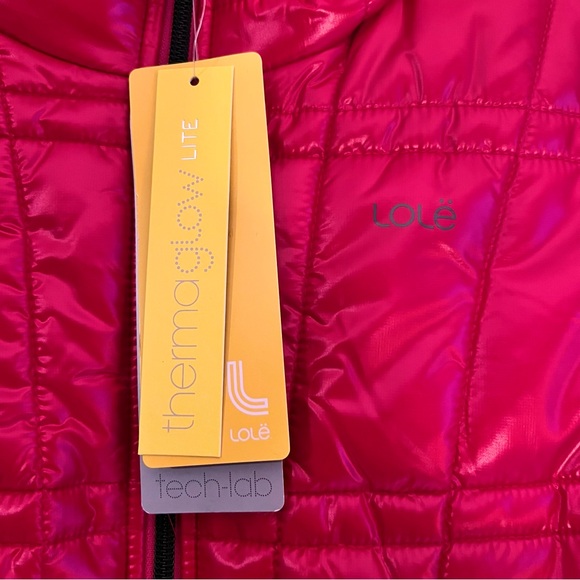 Lole Icy 2 Red women’s Puffer vest size L NEW with tags! - Picture 4 of 9